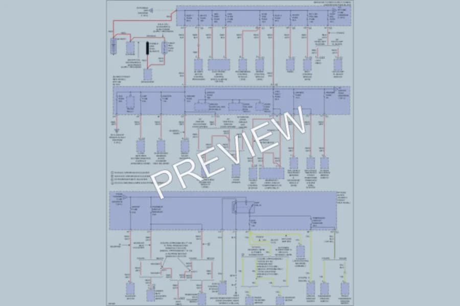 2006 Chevrolet Impala Power Distribution wiring diagram preview