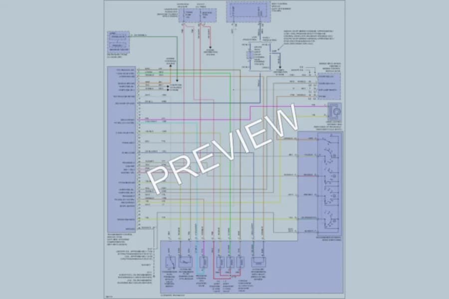 2006 Chevrolet Impala Transmission wiring diagram preview