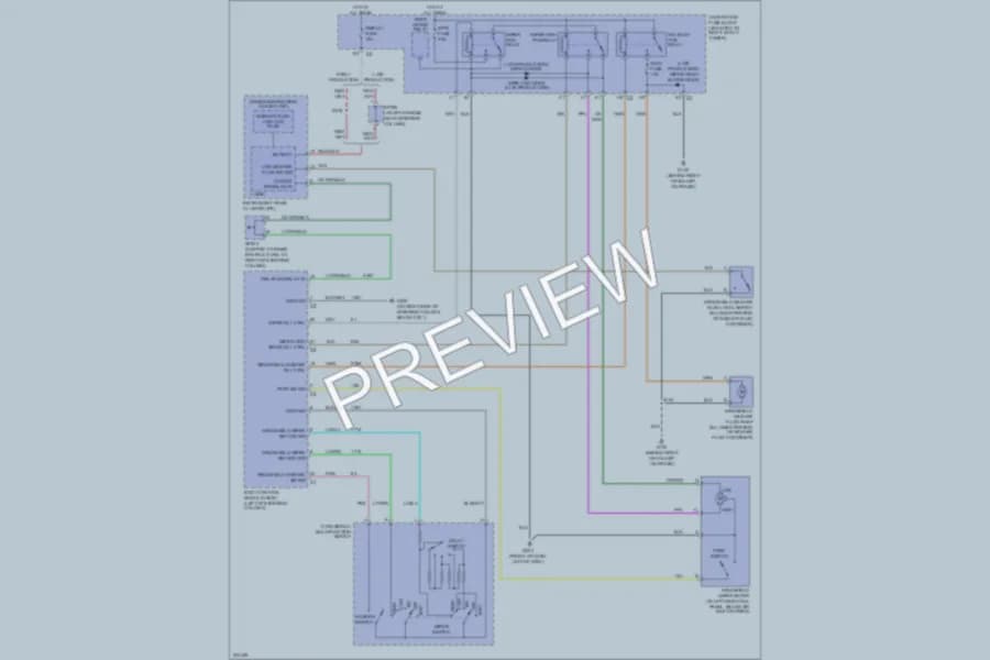 2006 Chevrolet Impala Wiper Washer wiring diagram preview