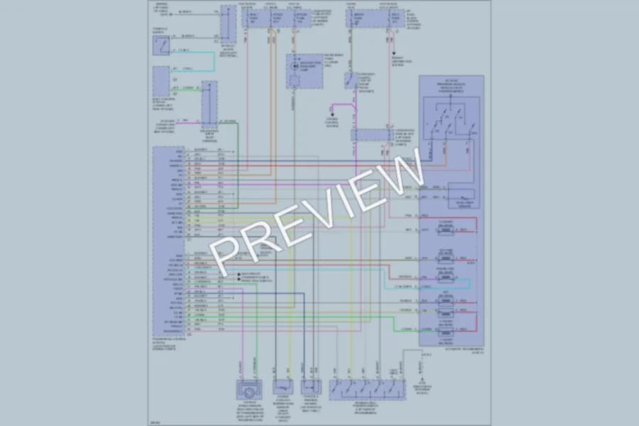 2006 Chevrolet K2500Avalanche Transmission wiring diagram preview