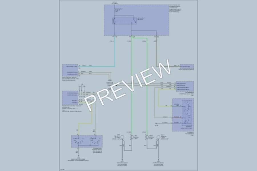 2006 Chevrolet Malibu Exterior Lights wiring diagram preview