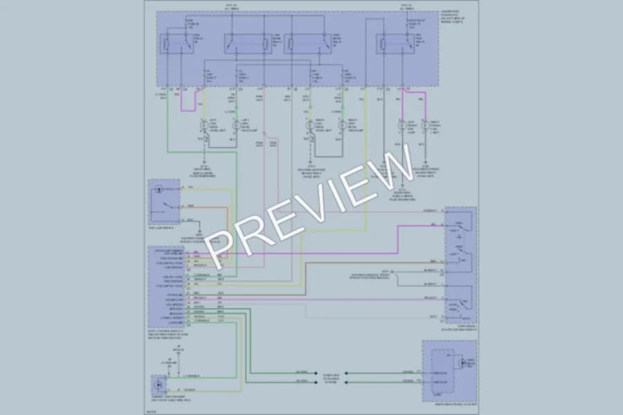 2006 Chevrolet Malibu Headlights wiring diagram preview
