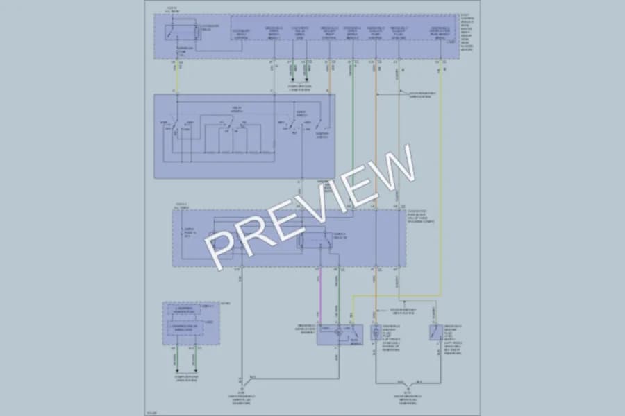 2006 Chevrolet Malibu Wiper Washer wiring diagram preview