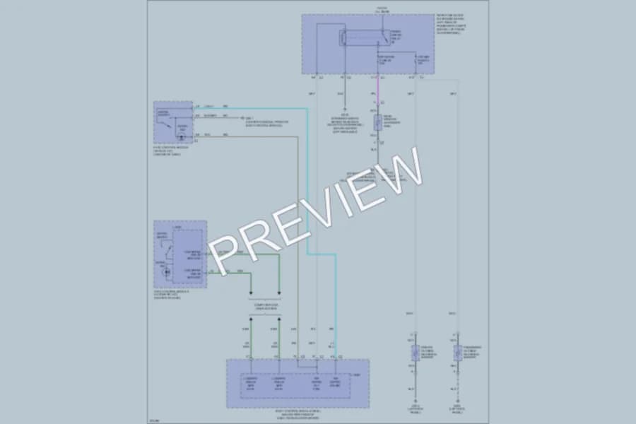 2006 Chevrolet MalibuMaxx Defoggers wiring diagram preview