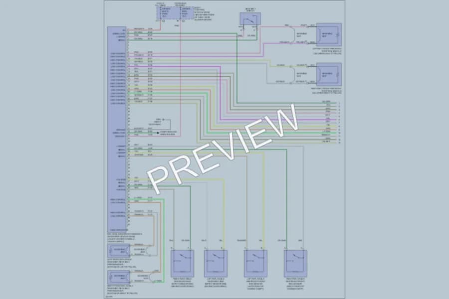 2006 Chevrolet MalibuMaxx Supplemental Restraints wiring diagram preview