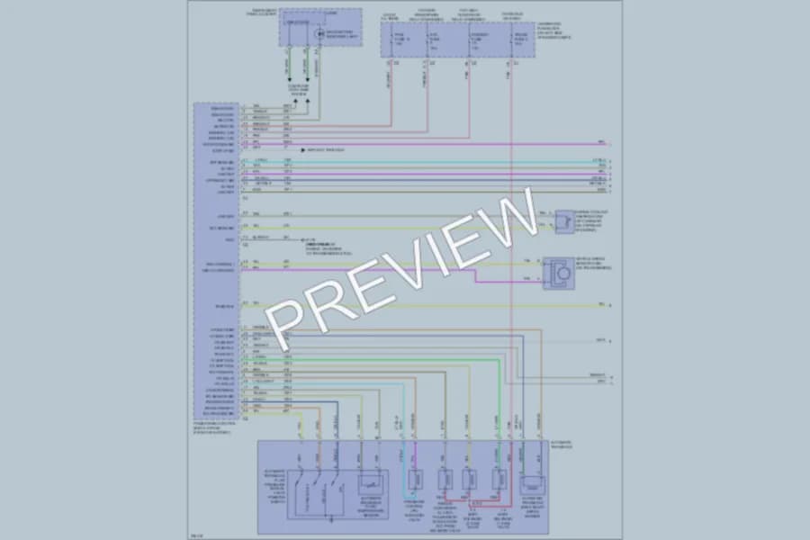 2006 Chevrolet MalibuMaxx Transmission wiring diagram preview