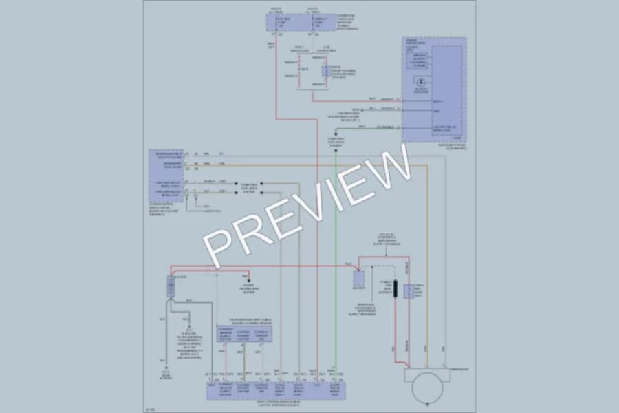2006 Chevrolet MonteCarlo Starting Charging wiring diagram preview