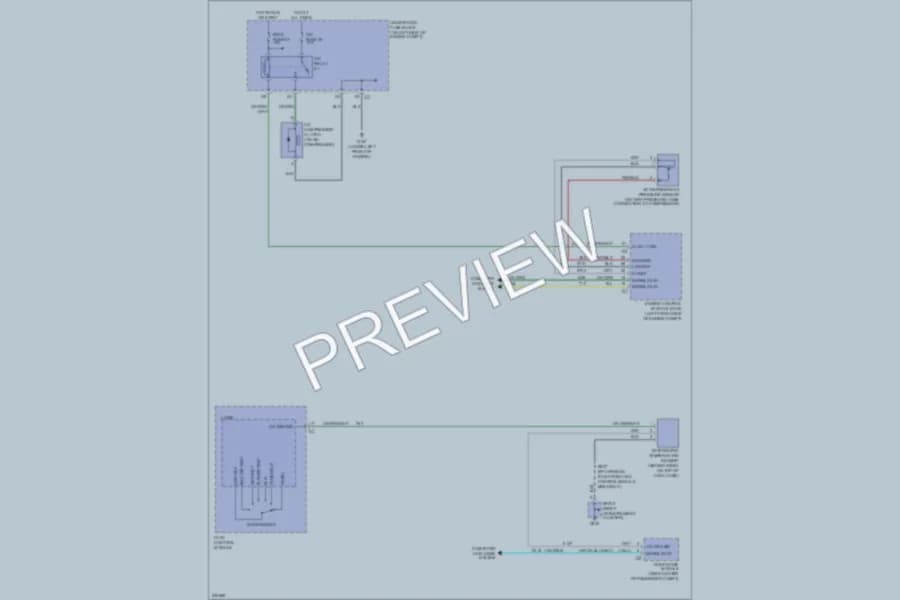 2006 Chevrolet SSR Air Conditioning wiring diagram preview