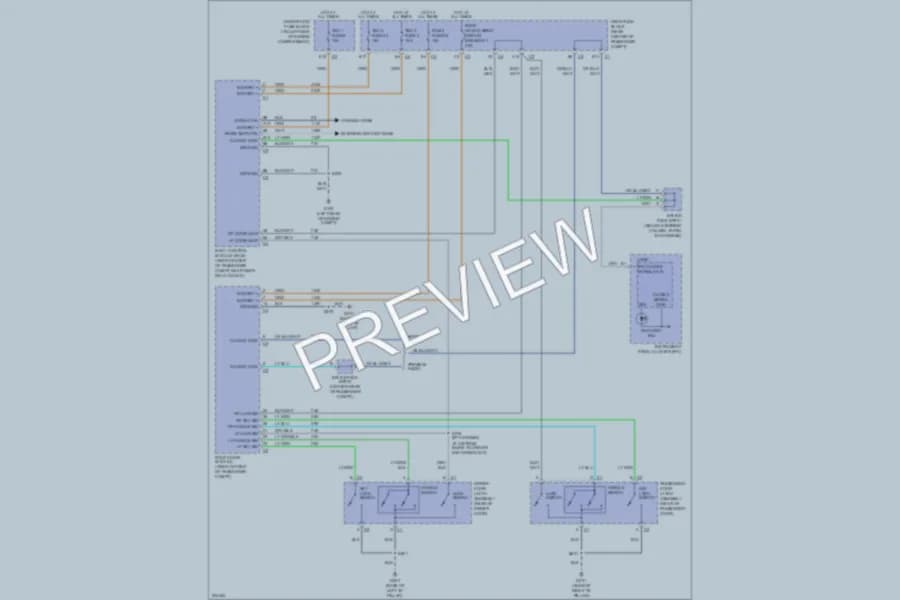 2006 Chevrolet SSR Anti Theft wiring diagram preview