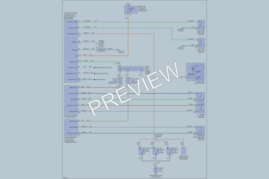 2006 Chevrolet Tahoe Anti Theft wiring diagram preview