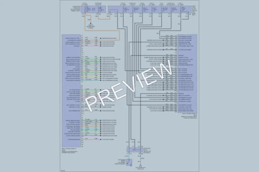 2006 Chevrolet TrailBlazer Body Control Modules wiring diagram preview