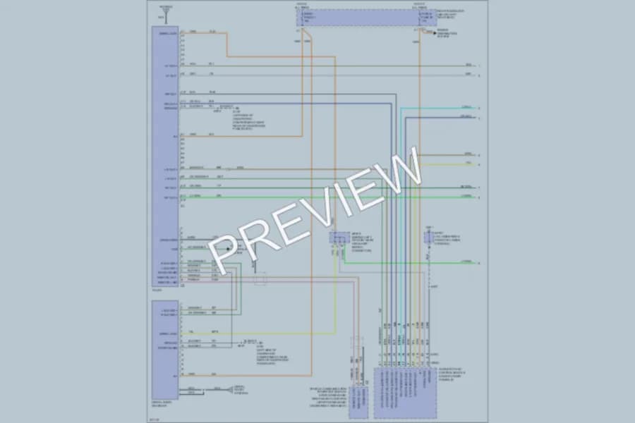 2006 Chevrolet TrailBlazerEXT Radio wiring diagram preview