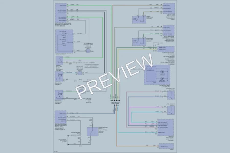 2006 Chevrolet TrailBlazerEXT Warning Systems wiring diagram preview