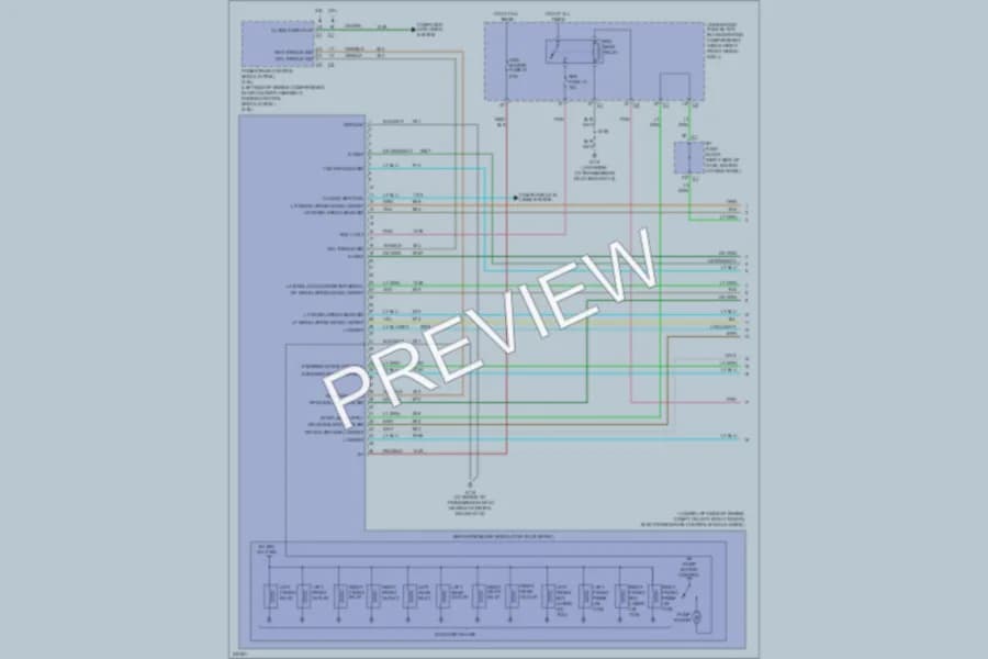 2006 Chevrolet Uplander Anti Lock Brakes wiring diagram preview