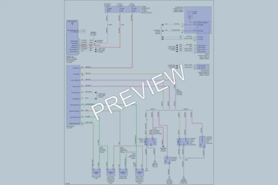 2006 Chrysler 300 Anti Theft wiring diagram preview