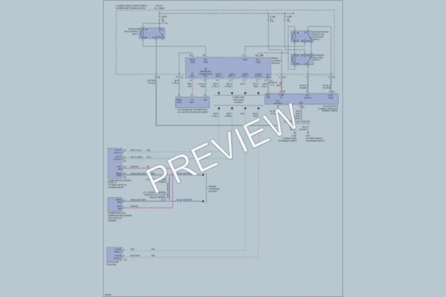 2006 Chrysler 300 Cooling Fan wiring diagram preview
