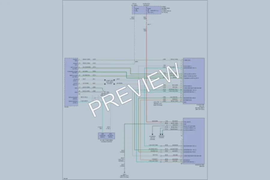 2006 Chrysler 300 Navigation wiring diagram preview