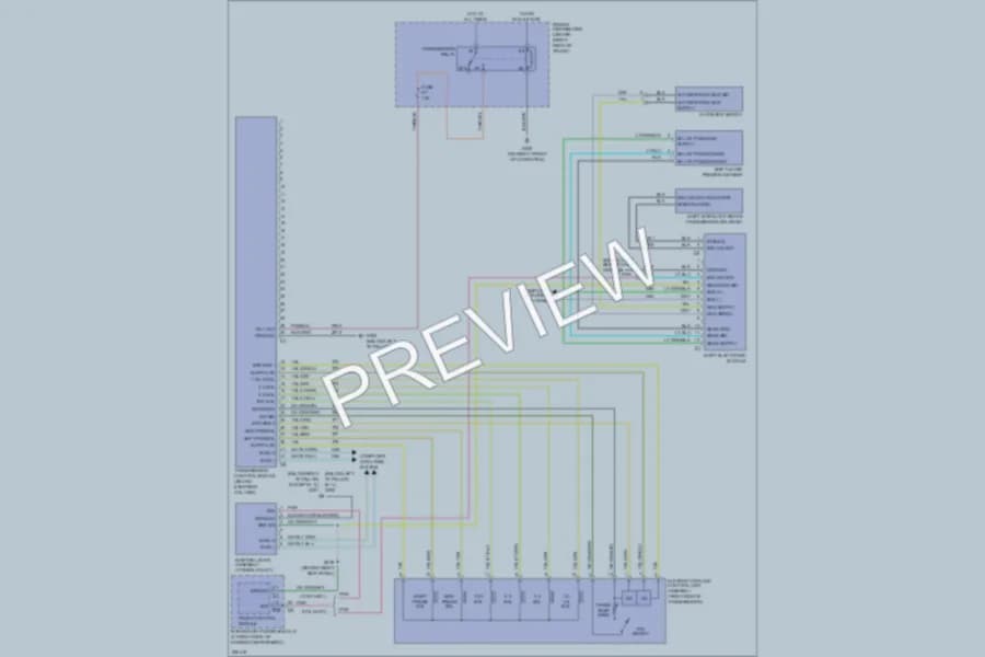2006 Chrysler 300 Transmission wiring diagram preview