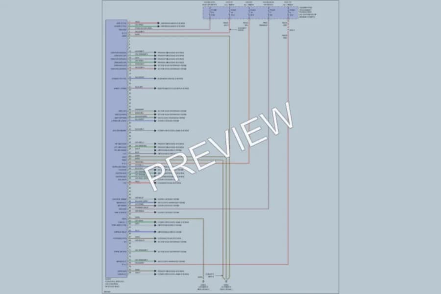 2006 Chrysler Crossfire Body Control Modules wiring diagram preview