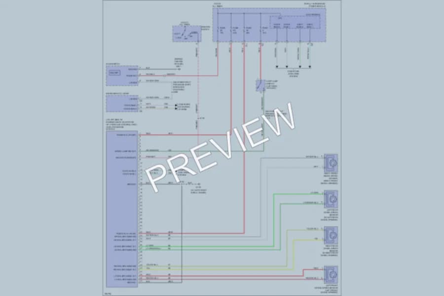 2006 Chrysler PTCruiser Anti Lock Brakes wiring diagram preview