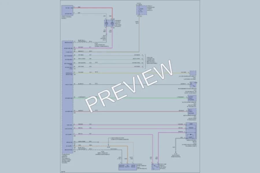 2006 Chrysler PTCruiser Cruise Control wiring diagram preview