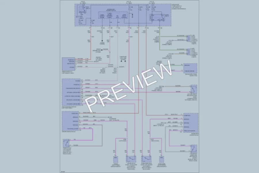 2006 Chrysler Pacifica Anti Theft wiring diagram preview