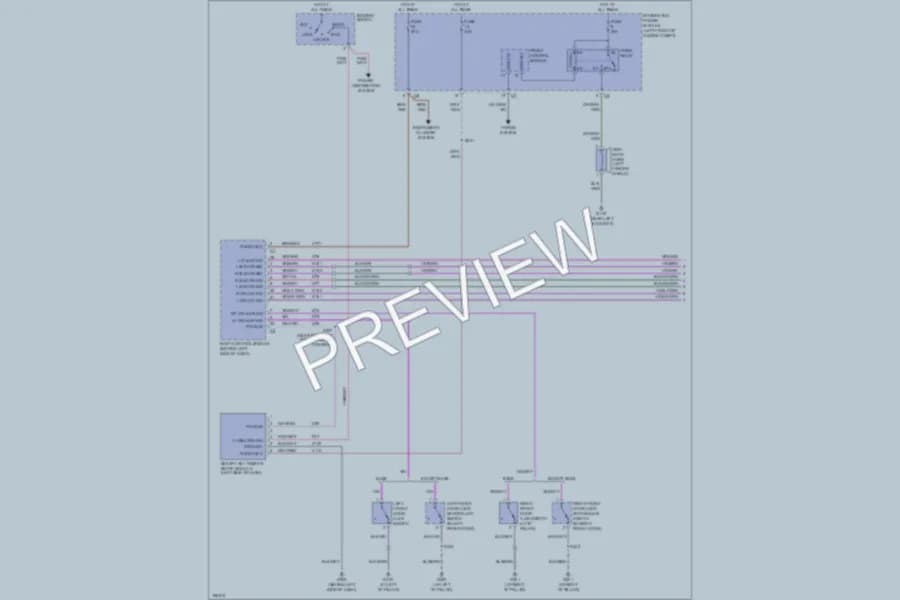 2006 Chrysler TownCountry Anti Theft wiring diagram preview