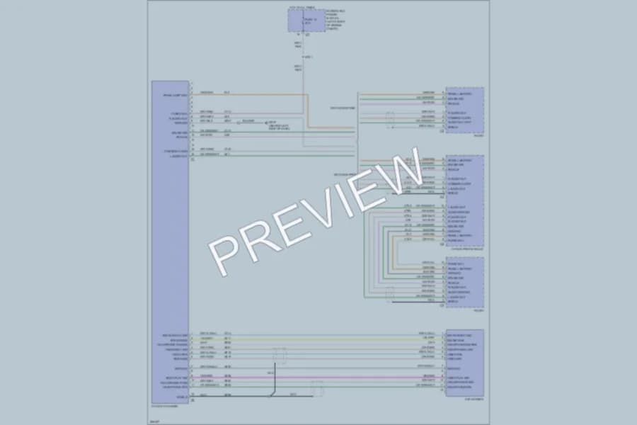 2006 Chrysler TownCountry Radio wiring diagram preview