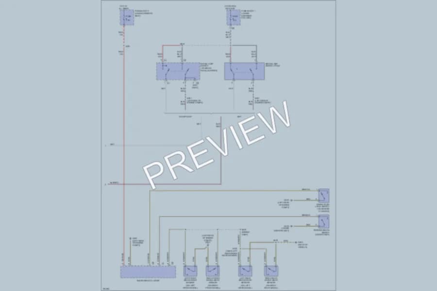 2006 Dodge 2500Sprinter Anti Lock Brakes wiring diagram preview