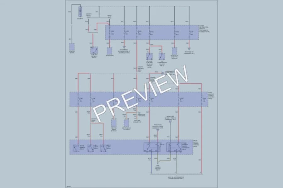 2006 Dodge 2500Sprinter Power Distribution wiring diagram preview