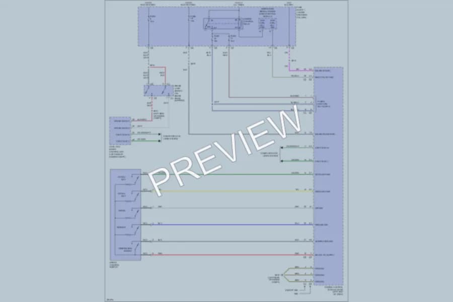 2006 Dodge 3500Sprinter Cruise Control wiring diagram preview