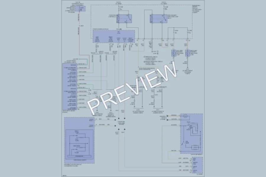 2006 Dodge Charger Headlights wiring diagram preview
