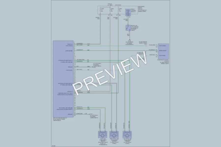 2006 Dodge Dakota Anti Lock Brakes wiring diagram preview
