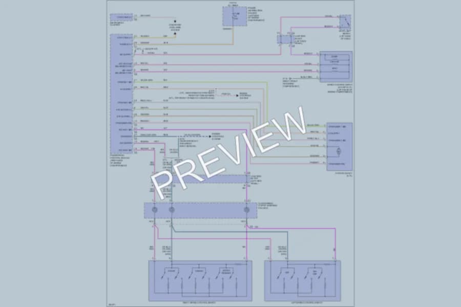 2006 Dodge Durango Cruise Control wiring diagram preview