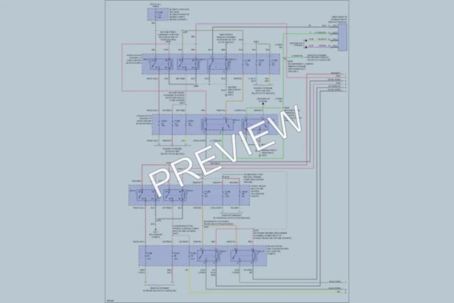 2006 Ford CrownVictoria Exterior Lights wiring diagram preview