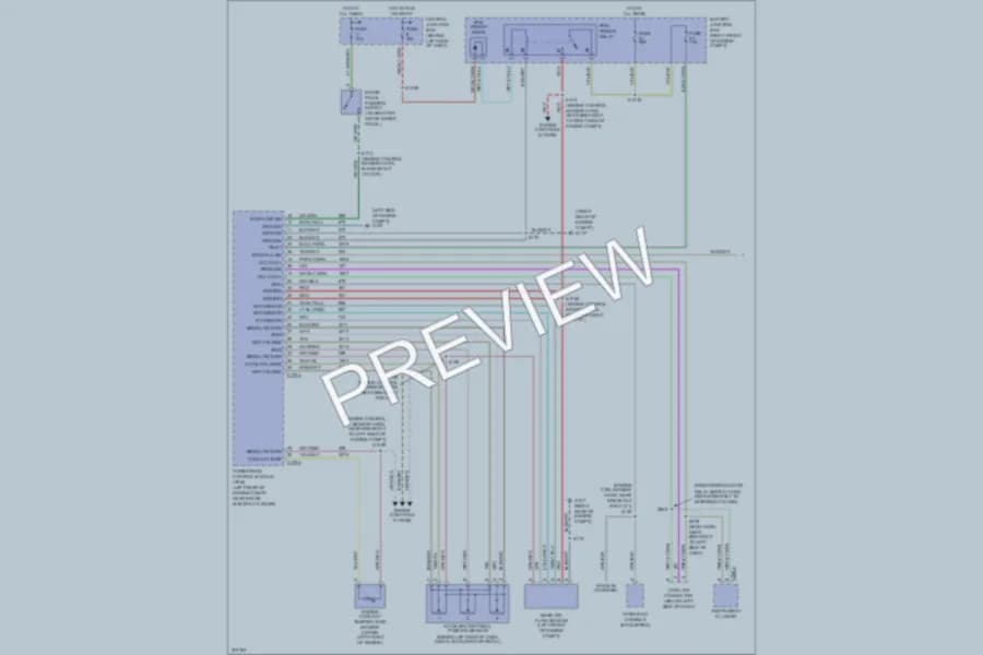 2006 Ford E450Econoline Transmission wiring diagram preview