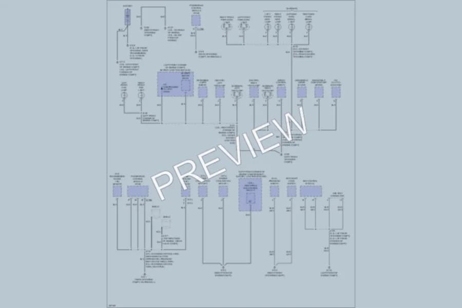 2006 Ford EscapeHybrid Ground Distribution wiring diagram preview