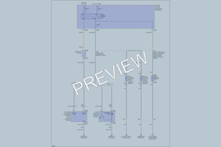 2006 Ford Expedition Defoggers wiring diagram preview