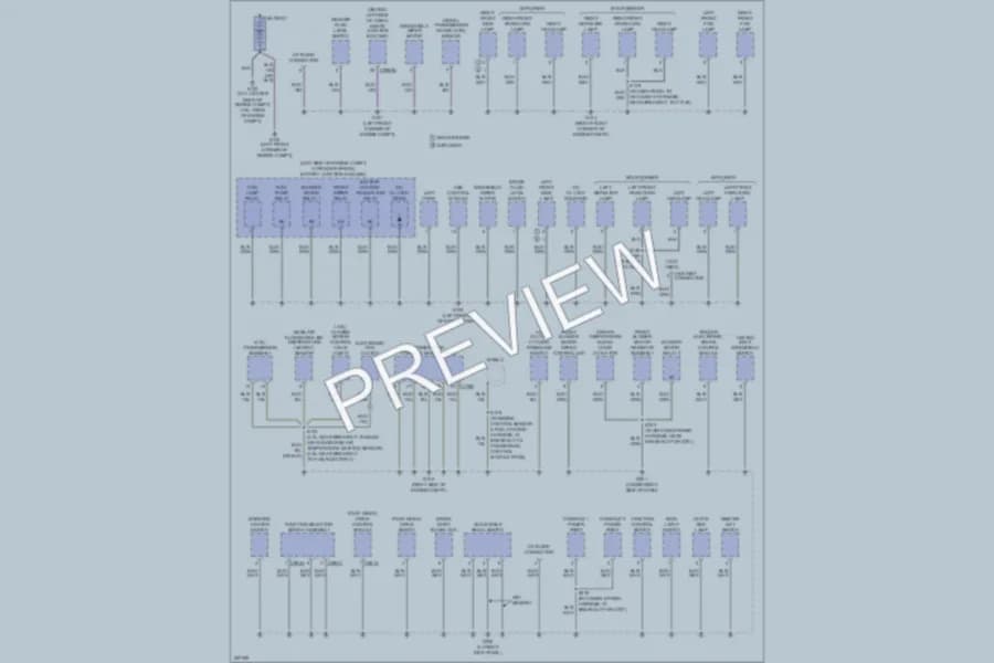 2006 Ford Explorer Ground Distribution wiring diagram preview