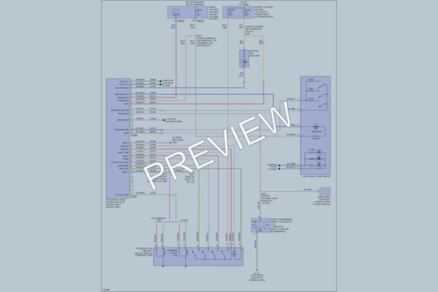 2006 Ford Explorer Transmission wiring diagram preview
