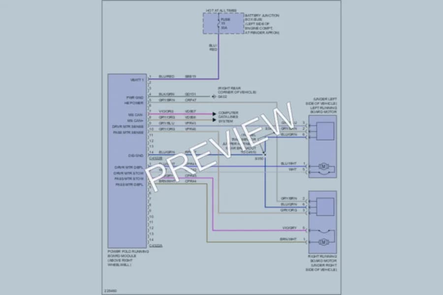 2006 Ford Explorer Trunk Tailgate Fuel Door wiring diagram preview
