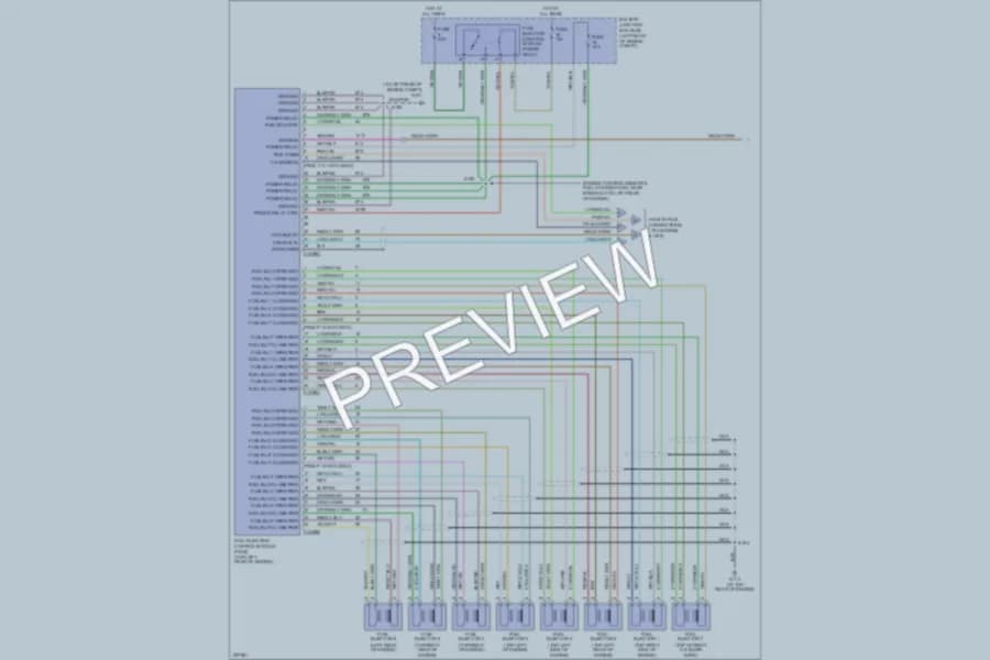 2006 Ford F550ChsCab Engine Performance wiring diagram preview