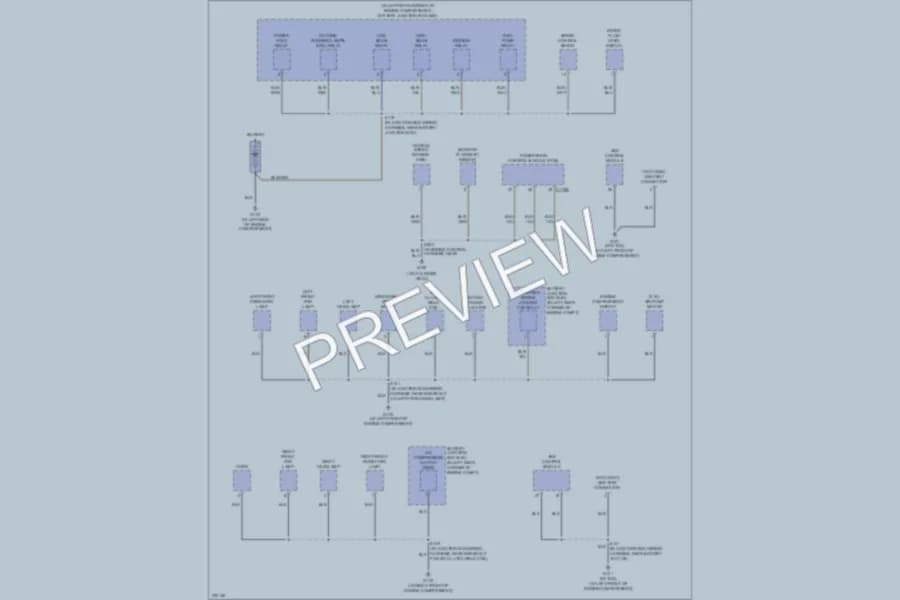 2006 Ford Focus Ground Distribution wiring diagram preview