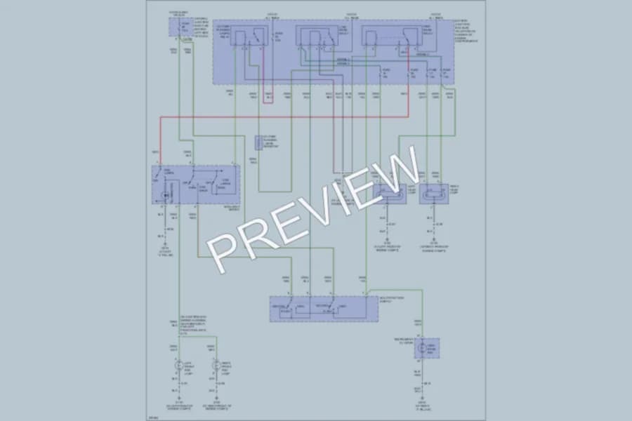 2006 Ford Focus Headlights wiring diagram preview