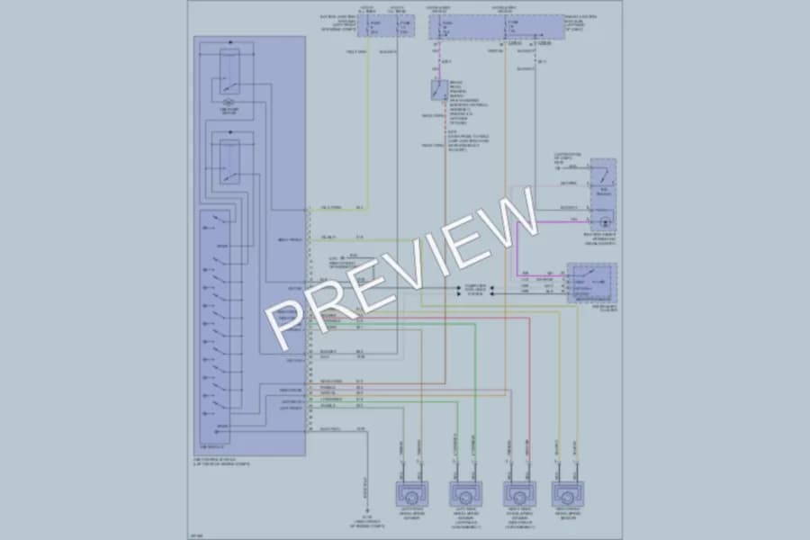 2006 Ford Freestyle Anti Lock Brakes wiring diagram preview