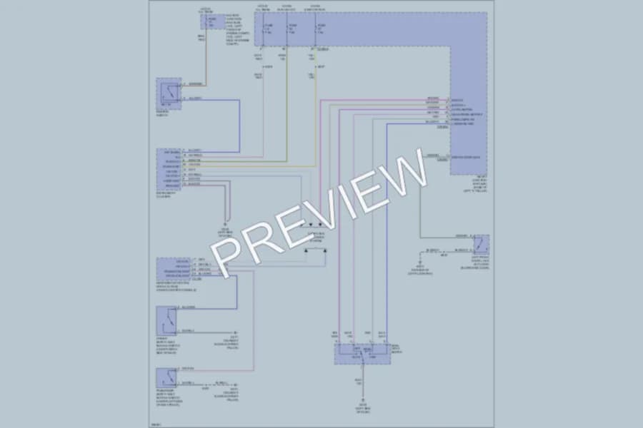 2006 Ford Fusion Warning Systems wiring diagram preview