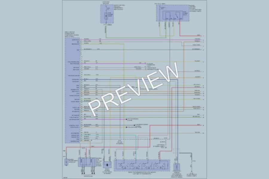 2006 Ford Ranger Engine Performance wiring diagram preview