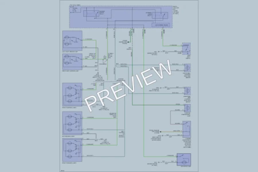 2006 Ford Taurus Interior Lights wiring diagram preview