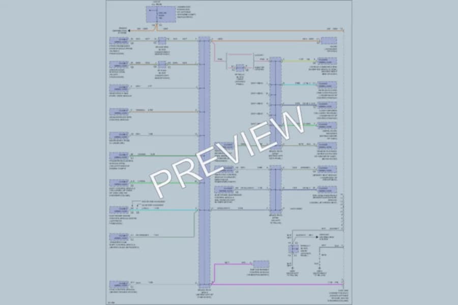2006 GMC C1500YukonXL Computer Data Lines wiring diagram preview