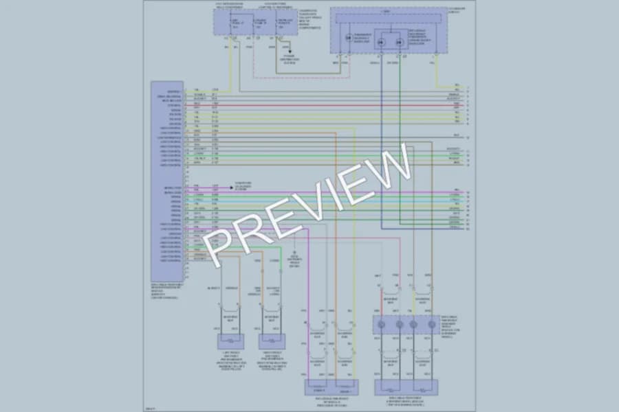 2006 GMC Canyon Supplemental Restraints wiring diagram preview